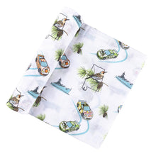 Load image into Gallery viewer, Muslin Swaddle Baby Blanket: Alabama - Little Hometown
