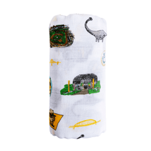 Load image into Gallery viewer, Muslin Swaddle Baby Blanket: Pittsburgh - Little Hometown
