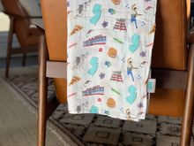 Load image into Gallery viewer, New Jersey Baby Muslin Swaddle Receiving Blanket - Little Hometown
