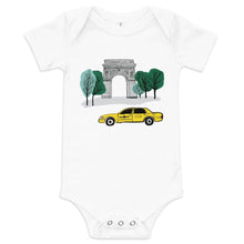 Load image into Gallery viewer, New York City Washington Sq Park Baby short sleeve one piece - Little Hometown
