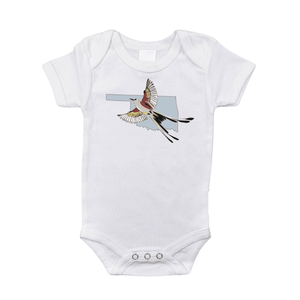 Oklahoma Scissortail Baby Onesie - Little Hometown