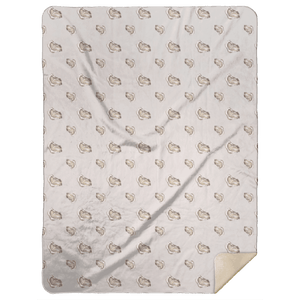 Oyster Plush Throw Blanket 60x80 - Little Hometown