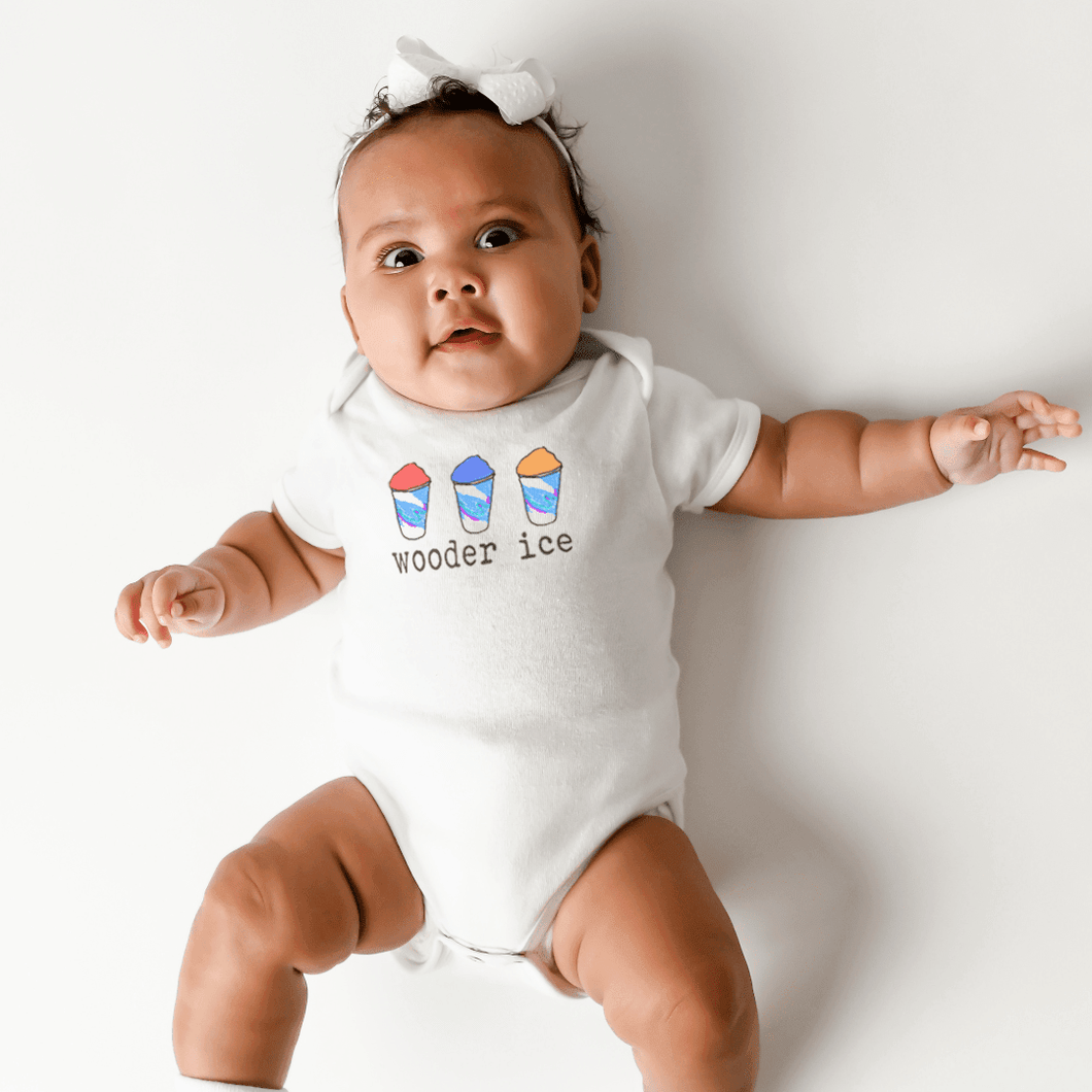 Baby onesie with 