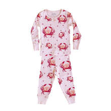 Load image into Gallery viewer, Pink Crab Pajamas - Little Hometown
