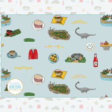 Load image into Gallery viewer, Pittsburgh Plush Throw Blanket 60x80 - Little Hometown
