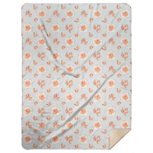Load image into Gallery viewer, Shrimp &amp; Grits Plush Throw Blanket 60x80 - Little Hometown
