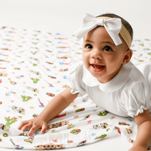 Load image into Gallery viewer, Texas Baby Muslin Swaddle Receiving Blanket - Little Hometown

