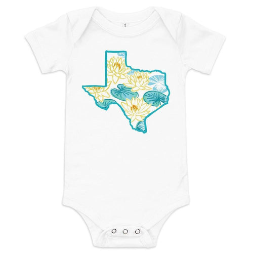 Texas Dawn Baby short sleeve one piece - Little Hometown